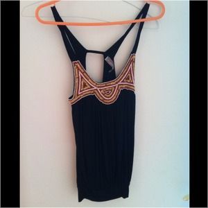 Black summer top
