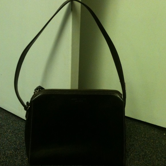 Authentic brown leather Kate Spade shoulder bag