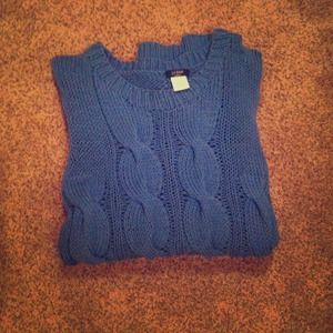 RESERVED Sky Blue J.Crew Knit Sweater