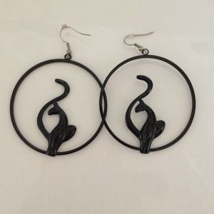 $$$$$$SOLD$$$$$$$$ Cat hoops black