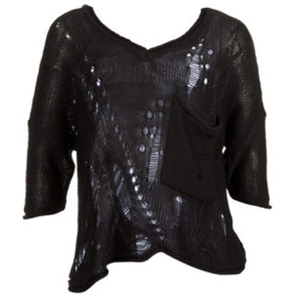 Willow & Clay | Lurex Drop-Stitch Sweater - Picture 1 of 4