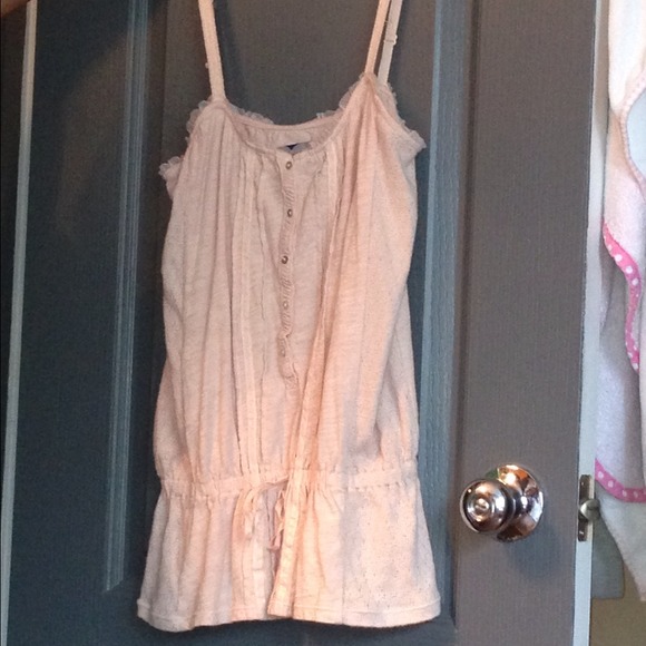 A&E spaghetti strap tee