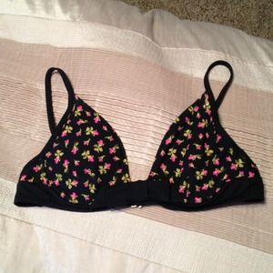 Betsy Johnson rosebud swim suit top