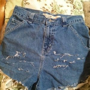 high wastes shorts