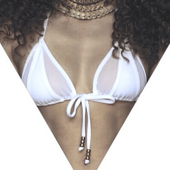 White bathing suit - Picture 3 of 4