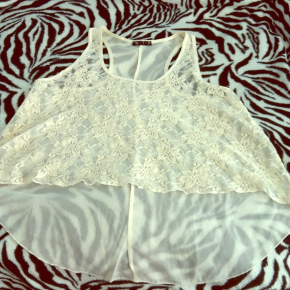 White tank top