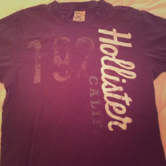 Mens Brown Hollister Shirt