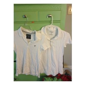 Two white polos!