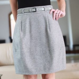SOLD. Theory Wool Bubble Skirt