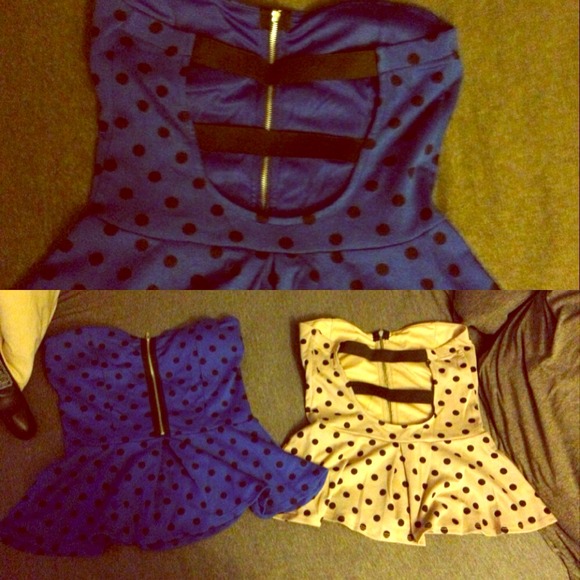 Poka dots Tube  top