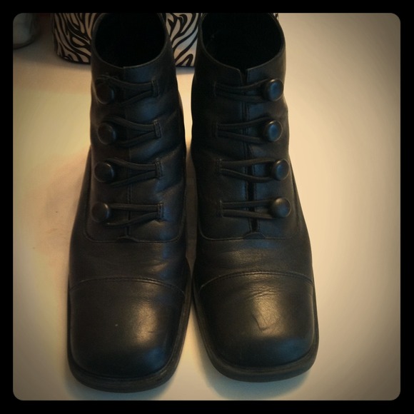 Vintage military style boots