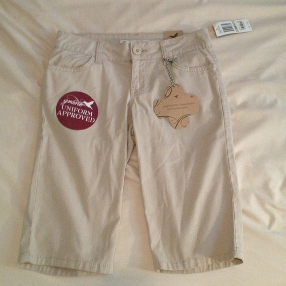 Tan Capris - Picture 1 of 4