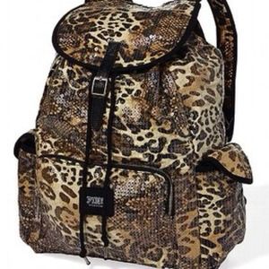 Cheetah Victoria secret backpack!