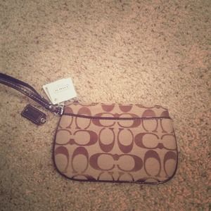 Coach wristlet
