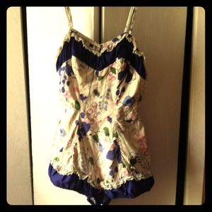 Vintage cotton swimsuit