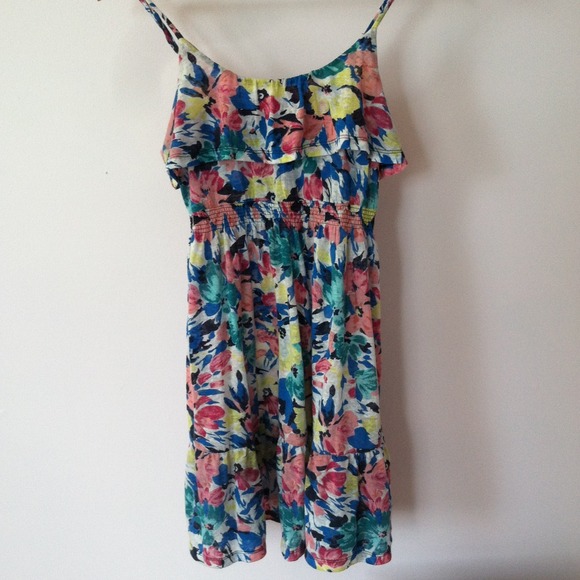Pretty Floral Dress/Coverup