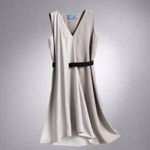Edgy Vera wang goddess tunic dress