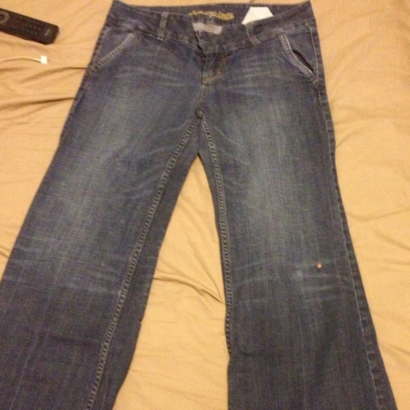 American eagle trouser style jeans