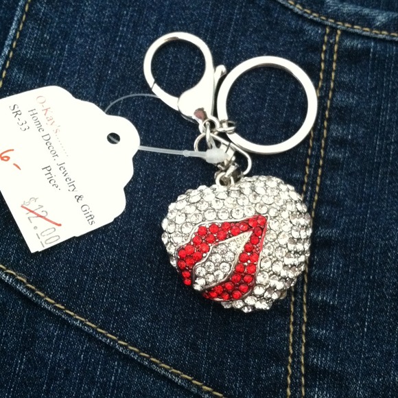 Luscious Lips Keychain