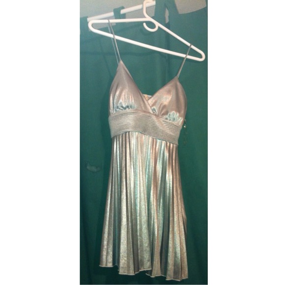 Silver shirt
