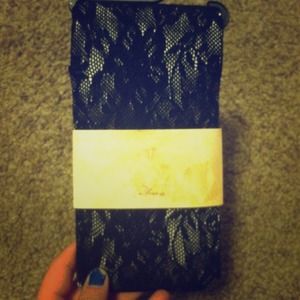 Pac Sun black pattern tights