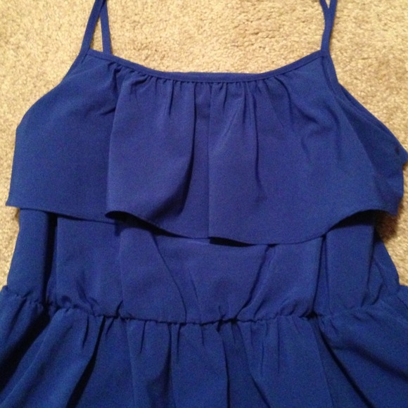 ❌Traded ❌Cobalt blue dress. - Picture 3 of 4