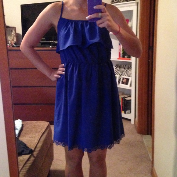 ❌Traded ❌Cobalt blue dress. - Picture 4 of 4