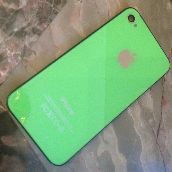 iPhone 4S Glass Back (Green)