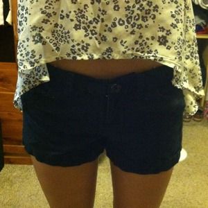 Forever 21 dark navy shorts