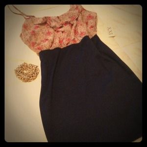 NWT Floral Bodycon Dress