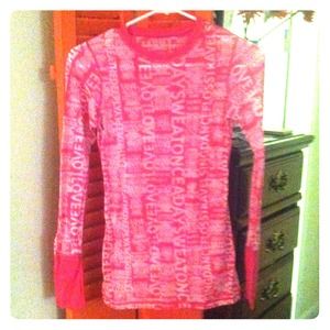 Pink/White Manifesto Tee