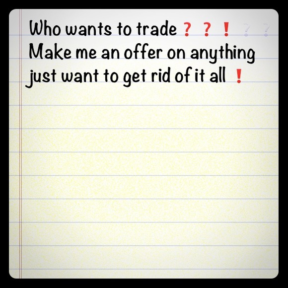 Trade or negotiate