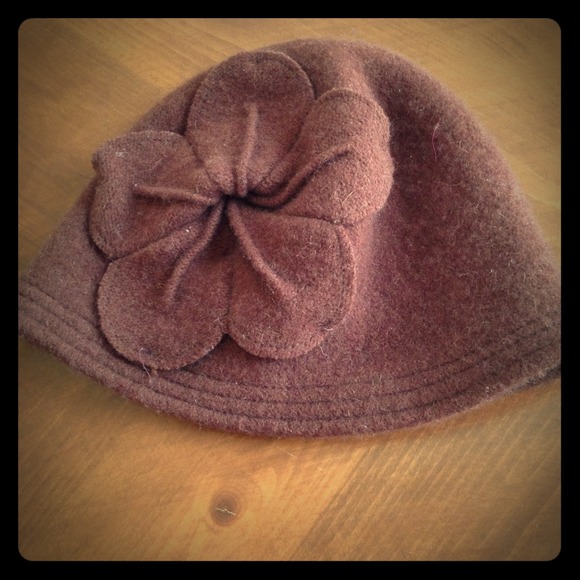Chocolate brown hat
