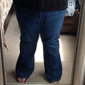 Old Navy jeans (low waist flares)