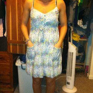 Aerie sun dress with pockets!