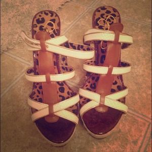 Jessica Simpson Ginny Espadrille Wedge size 9.5