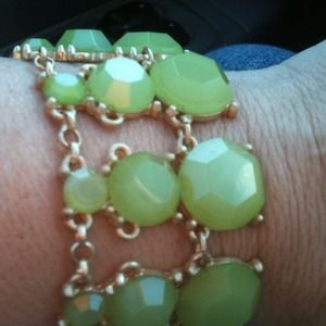 Lime green bracelet Maurice's nwt