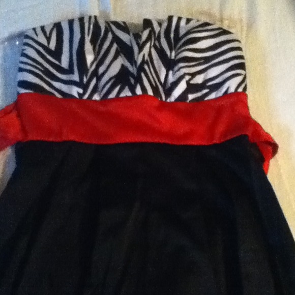 Zebra print dress - Picture 2 of 2