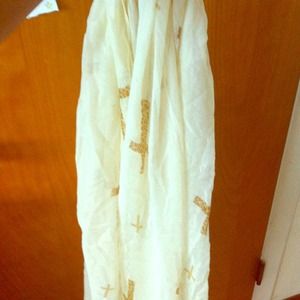 Cross scarf