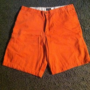 Saddlebred orange shorts