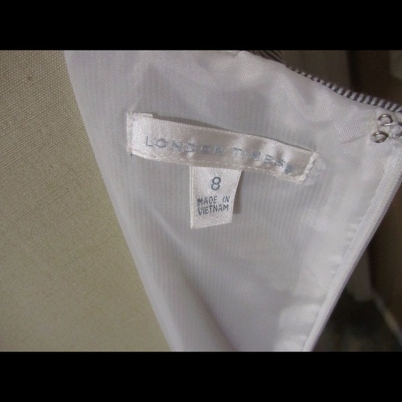 BUNDLE London Times black and white shift dress - Picture 4 of 4