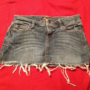 Denim skirt