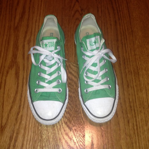 Green lo- top All Star Converse
