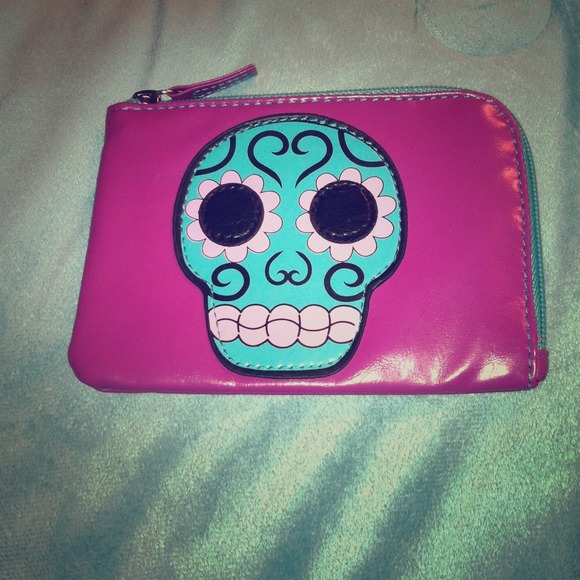 Sugar skull smal wallet