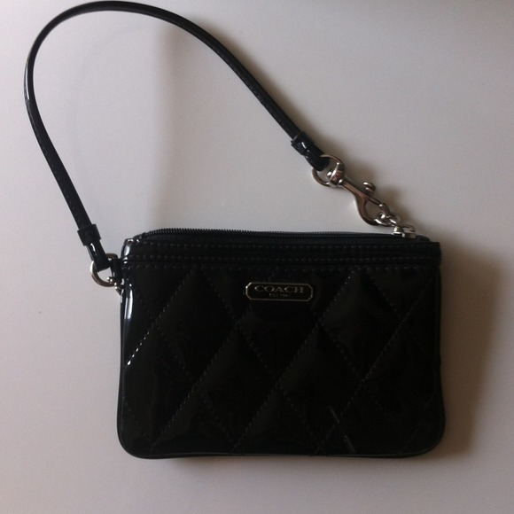 TRADED Authentic coach wristlet