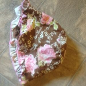 A cute infant girls sun hat