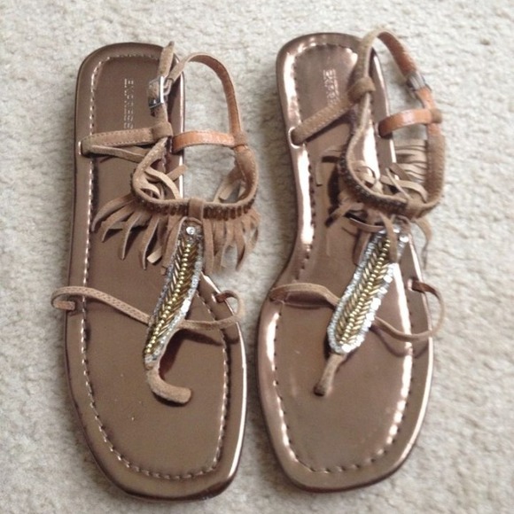 Express Fringe Sandal