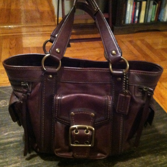 Genuine Coach Satchel! Used twice. Like new!