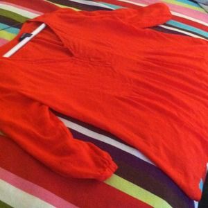 Red Peasant Shirt