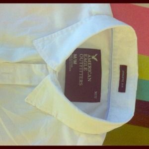 Men's White Oxford Shirt